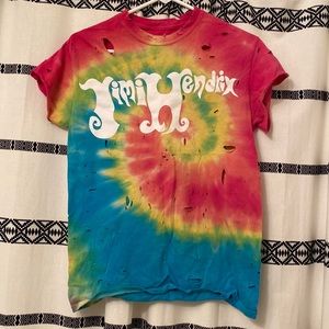 Distressed Hendrix tshirt